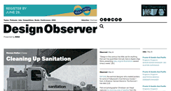 Desktop Screenshot of designobserver.com