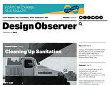 Tablet Screenshot of designobserver.com